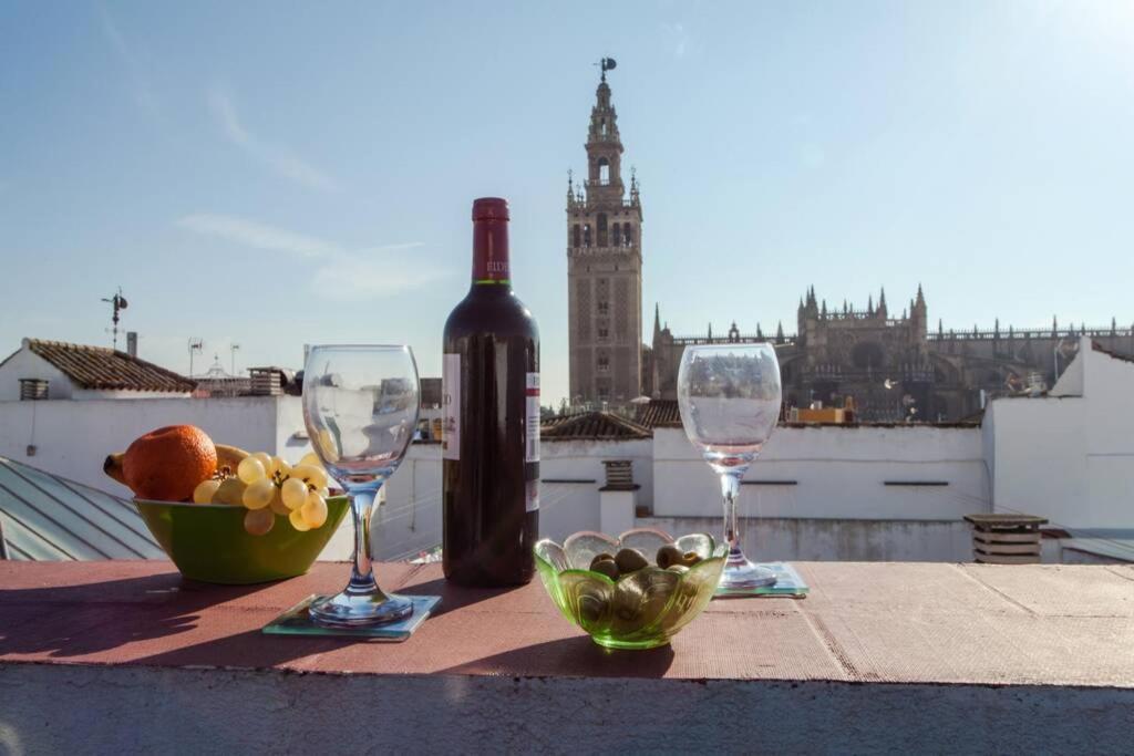 Ubicacion TOP Junto Catedral A Acond y WIFI Sevilla Exterior foto