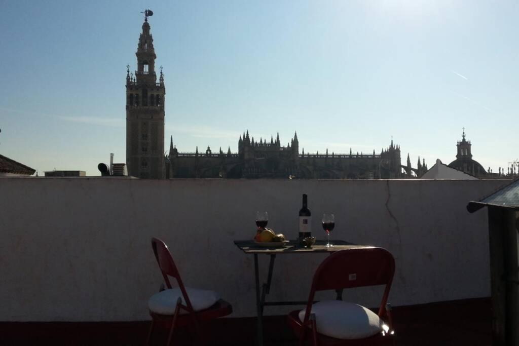 Ubicacion TOP Junto Catedral A Acond y WIFI Sevilla Exterior foto