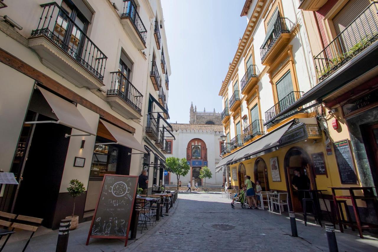 Ubicacion TOP Junto Catedral A Acond y WIFI Sevilla Exterior foto